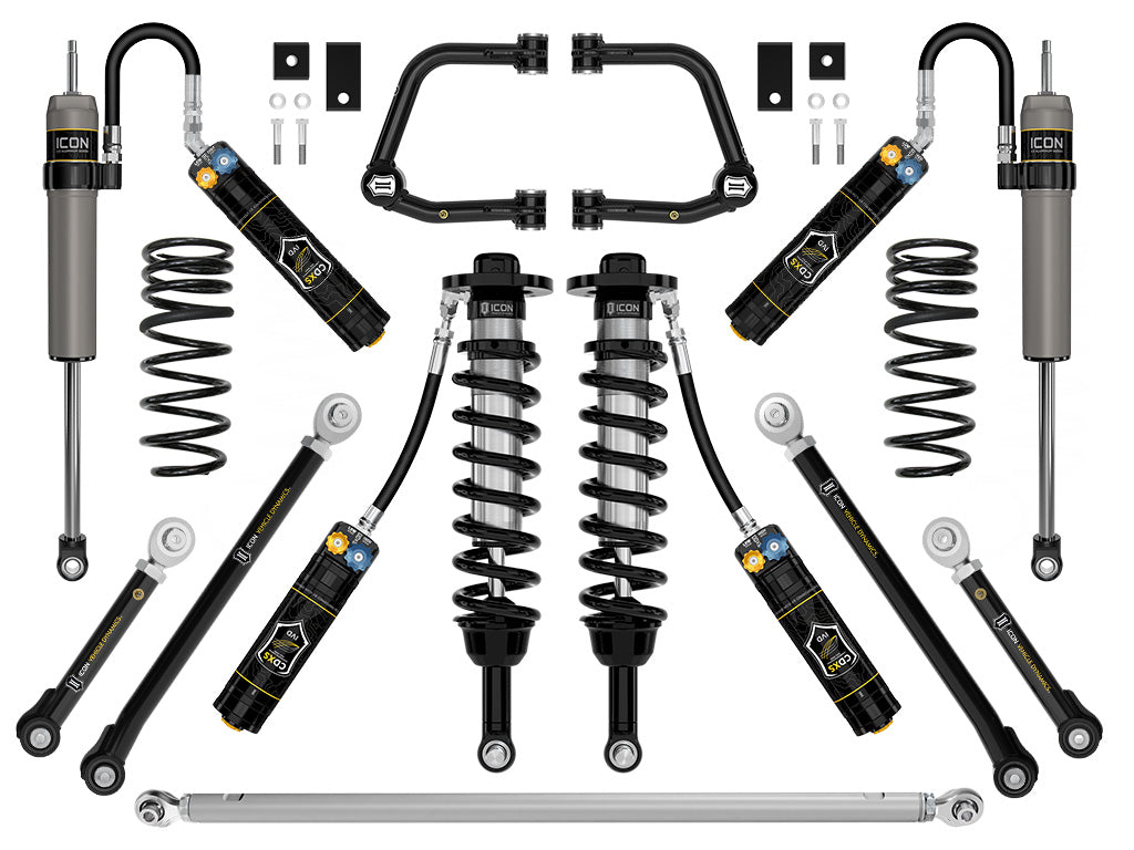 ICON 2023-2025 Toyota Sequoia 3-4.5in Lift Stage 10 Suspension System Tubular CDXS TRD