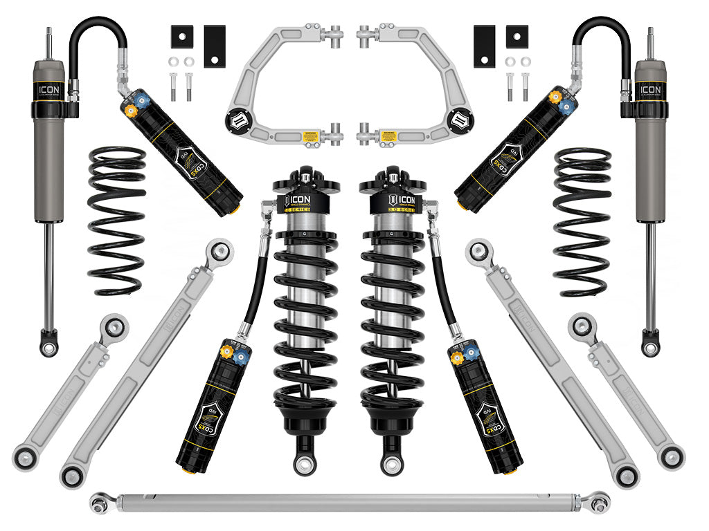 ICON 2023-2025 Toyota Sequoia 3-4.25in Lift Stage 1 3.0 Suspension System Billet CDXS