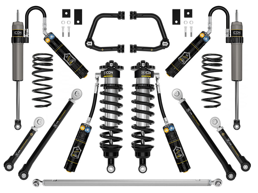 ICON 2023-2025 Toyota Sequoia 3-4.25in Lift Stage 1 3.0 Suspension System Tubular CDXS