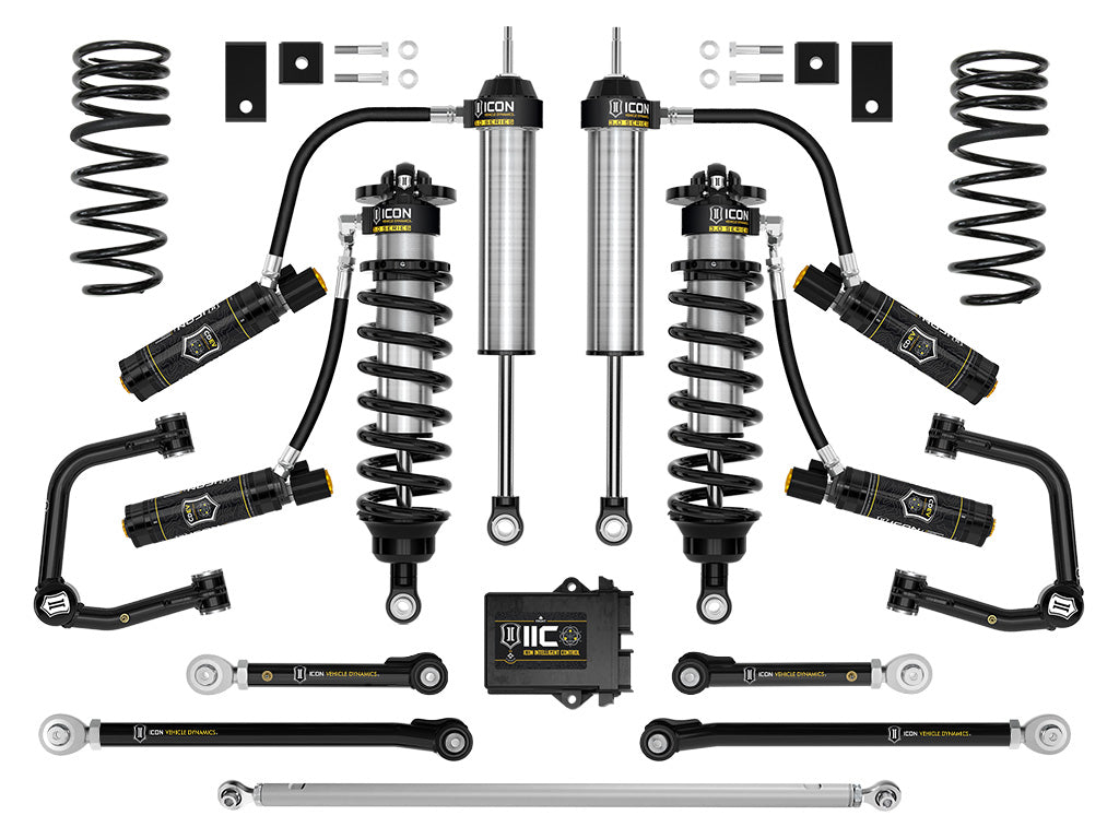 ICON 2023-2025 Toyota Sequoia 3-4.25in Lift Stage 4 3.0 Suspension System Tubular