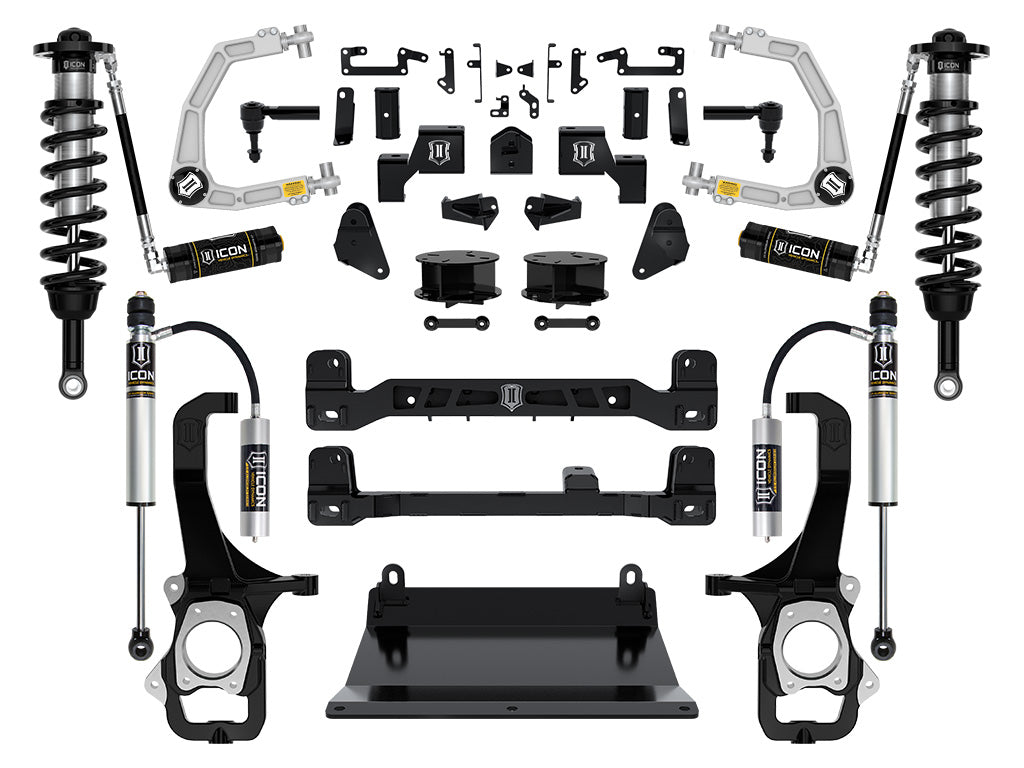ICON 2022-2024 Toyota Tundra 6in Lift Stage 3 Suspension System Billet