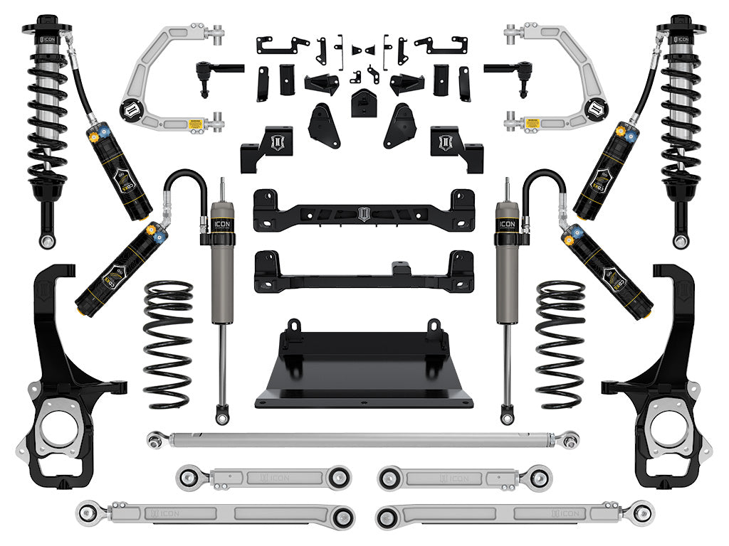 ICON 2022-2024 Toyota Tundra 6in Lift Stage 7 Suspension System Billet CDXS