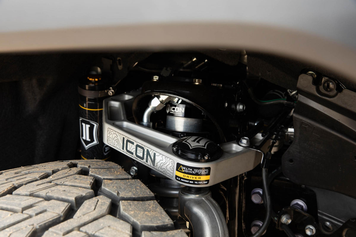 ICON 2024-2025 Toyota Tacoma 1.25-3in Lift Stage 5 Suspension System Billet