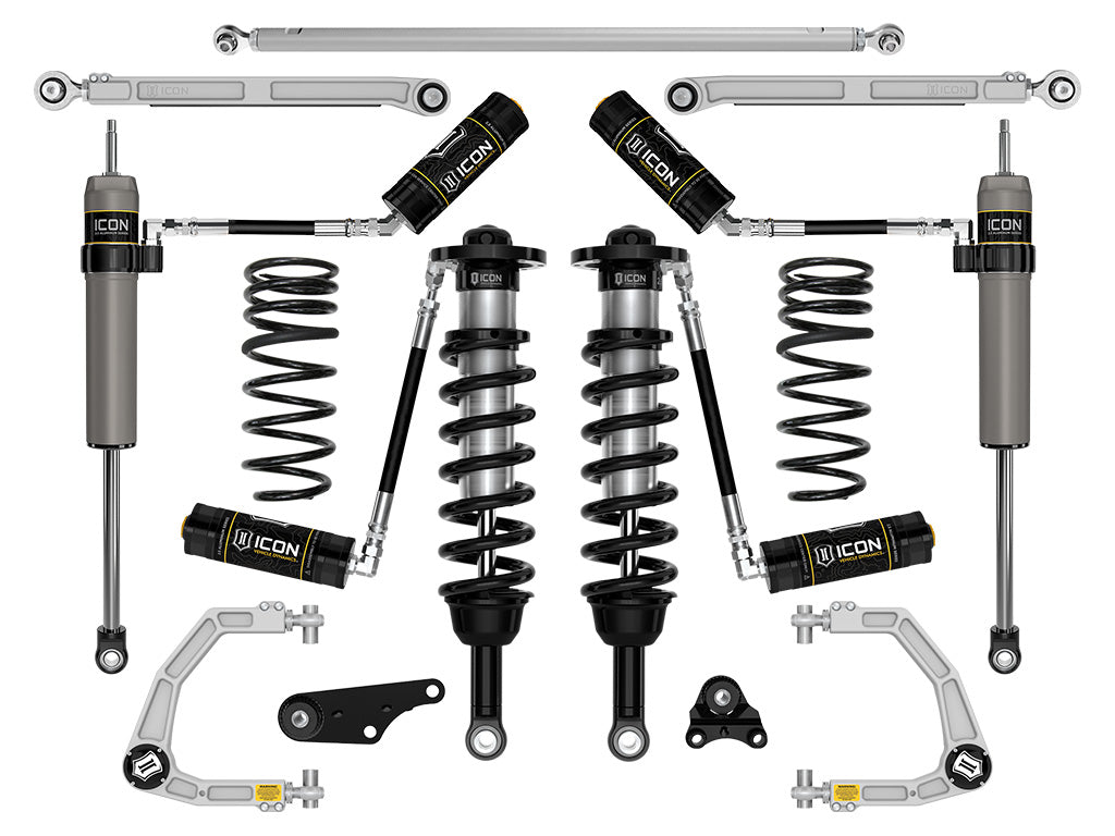 ICON 2025 Toyota 4Runner 4WD 1.25-3in Lift Stage 7 Suspension System Billet