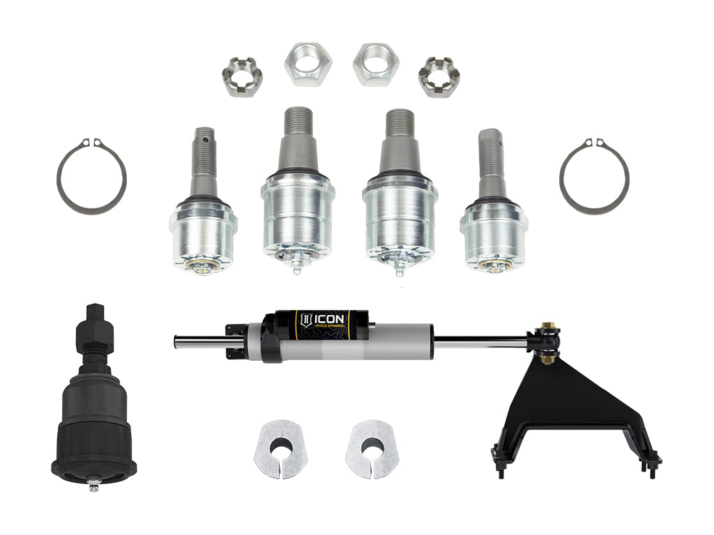 ICON 2005-2022 Ford F-250/F-350 Super Duty 4WD Ultimate Front End Kit Stage 4