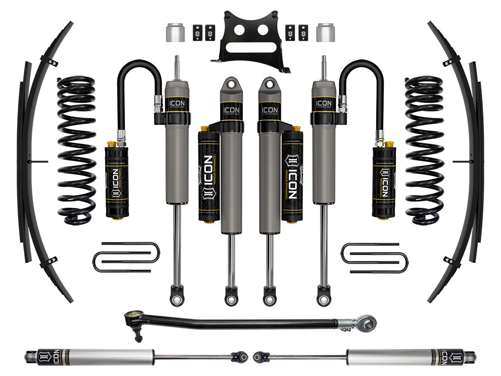 ICON 2017-2019 Ford F-250/F-350 Super Duty 4WD Diesel 2.5in Lift Stage 5 Suspension System w/Expansion Packs
