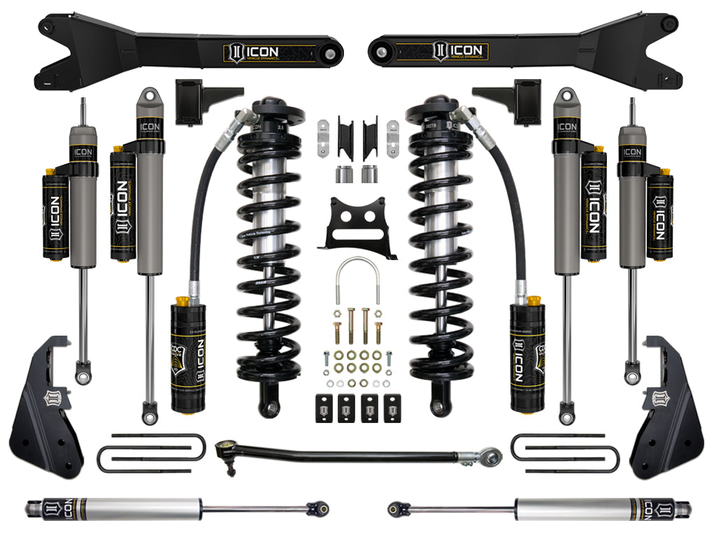 ICON 17-22 Ford F250/F350 4-5.5in Lift Stage 6 Suspension System w/Radius Arm