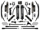 ICON 2023-2025 Ford F-250/F-350 Super Duty 4WD 2.5-3in Lift Stage 6 Coilover Conversion System With 4-Link And Expansion Packs