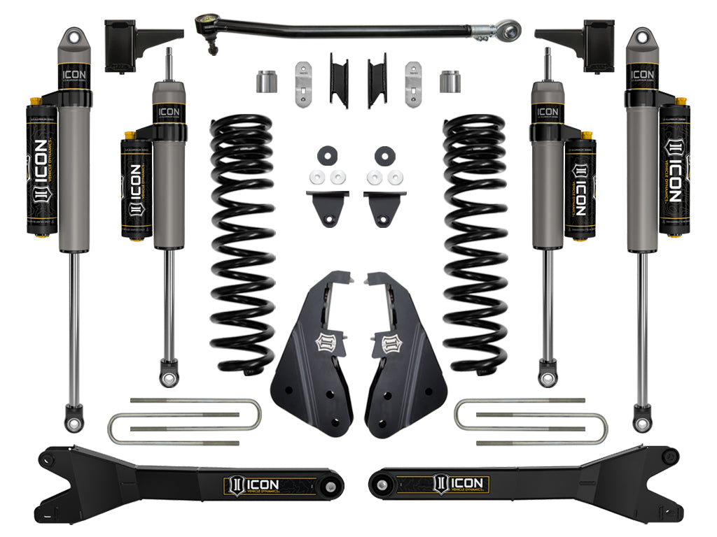 ICON 20-22 Ford F250/F350 4.5in Lift Stage 4 Suspension System w/Radius Arm