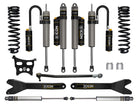 ICON 2023-2025 Ford F-250/F-350 Super Duty 4WD Gas 2.5in Lift Stage 5 Suspension System w/Radius Arms