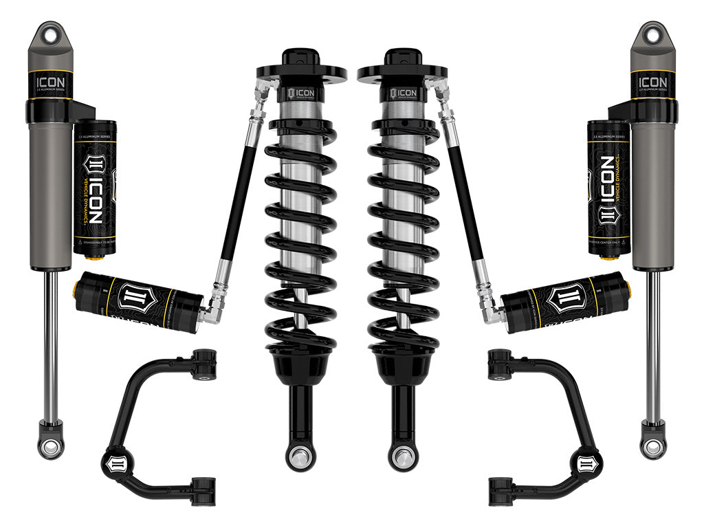 ICON 2021-2024 Ford F-150 4WD 2.75-3.5in Lift Stage 3 Suspension System Tubular