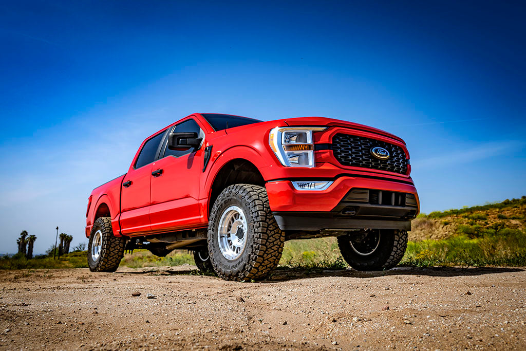ICON 2021-2024 Ford F-150 4WD 3.5-4.5in Lift Stage 3 Suspension System Billet