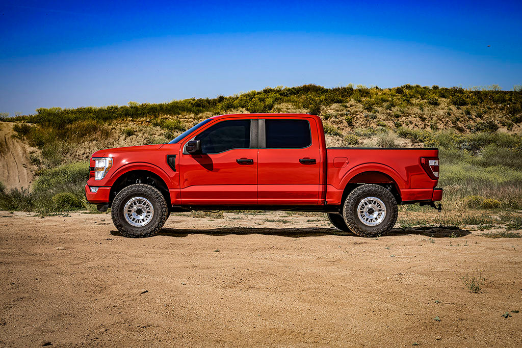 ICON 2021-2024 Ford F-150 4WD 3.5-4.5in Lift Stage 3 Suspension System Billet
