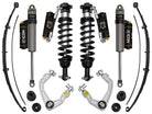 ICON 19-21 Ford Ranger 0-3.5in Lift Stage 8 Susp System Billet UCA Al Knuckle