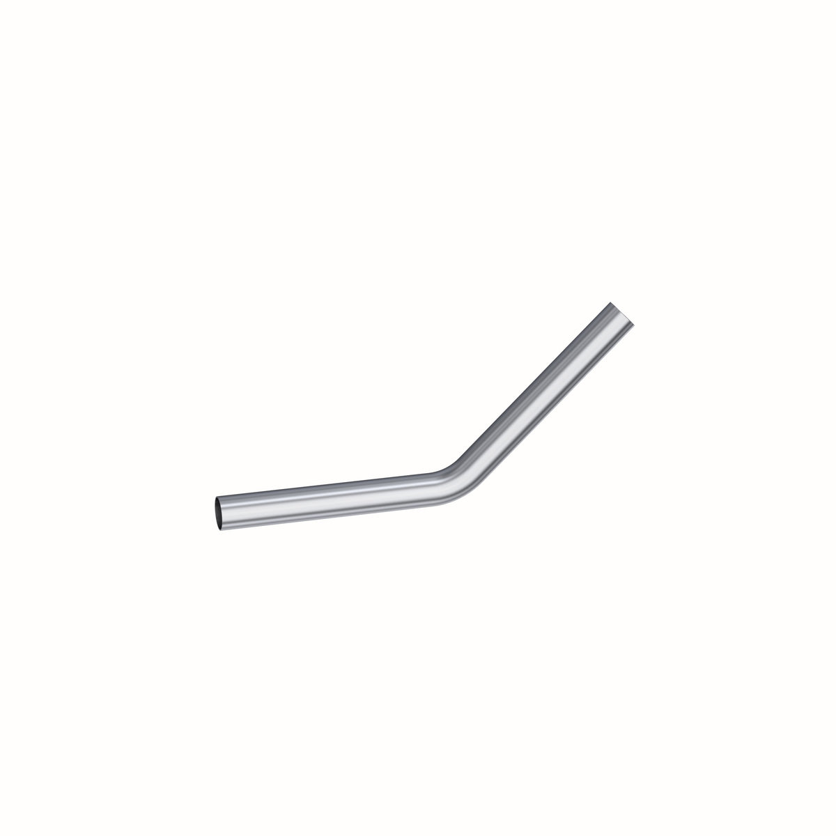 MBRP Exhaust Pipe 1.75 Inch 45 Degree Bend 12 Inch Legs T304 Stainless Steel