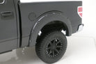 TrailFX Fender Flare For Ford F-150 - 2 Inch Tire Coverage Smooth Black ABS Plastic Set of 4 (PFFF3006S)