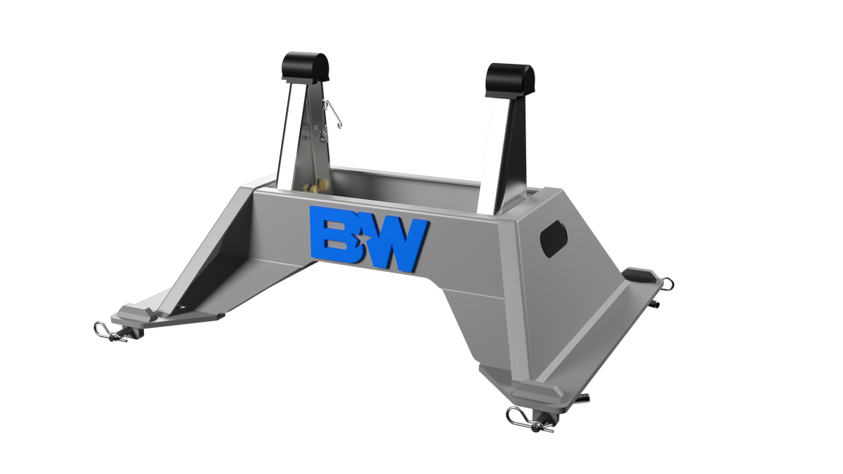 B&W Trailer Hitches RVB3550 Companion 20K 5th Wheel Hitch Base for Universal Mounting Rails