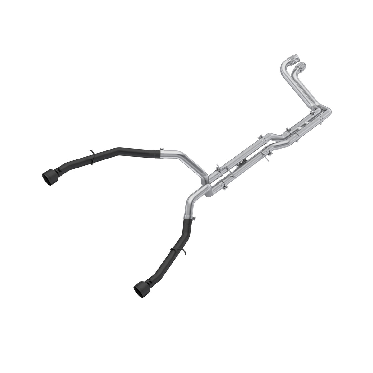 MBRP 25-26 Ram 1500 3.0L SST, HO, SO, Armor BLK 3-Inch Cat-Back Dual Rear Exit with Black Tips