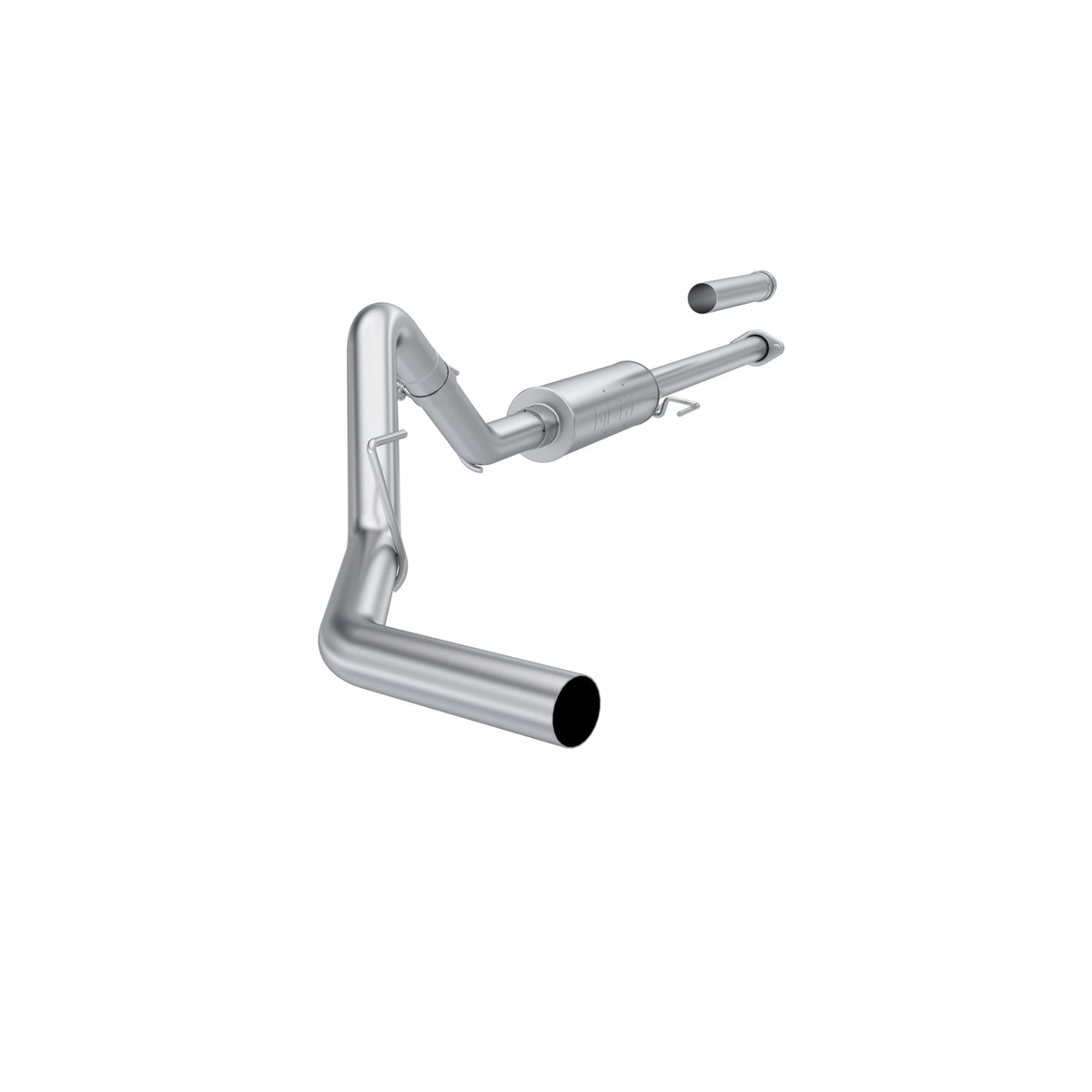 MBRP 15-20 Ford F-150, 2.7L/3.5L EcoBoost, 5.0L, Armor Lite 3 Inch Cat Back Single Side Exit, No Tip,