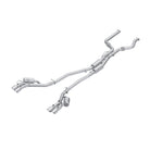 MBRP 20-Present Ford Explorer ST/ Lincoln Aviator Armor Lite 3-Inch Cat-Back Dual Rear Quad Outlet with Polished Tips