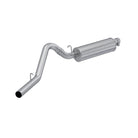 MBRP 97-99 Jeep Wrangler, Armor Lite 2.5 Inch Cat-Back, Single Side, No Tip,