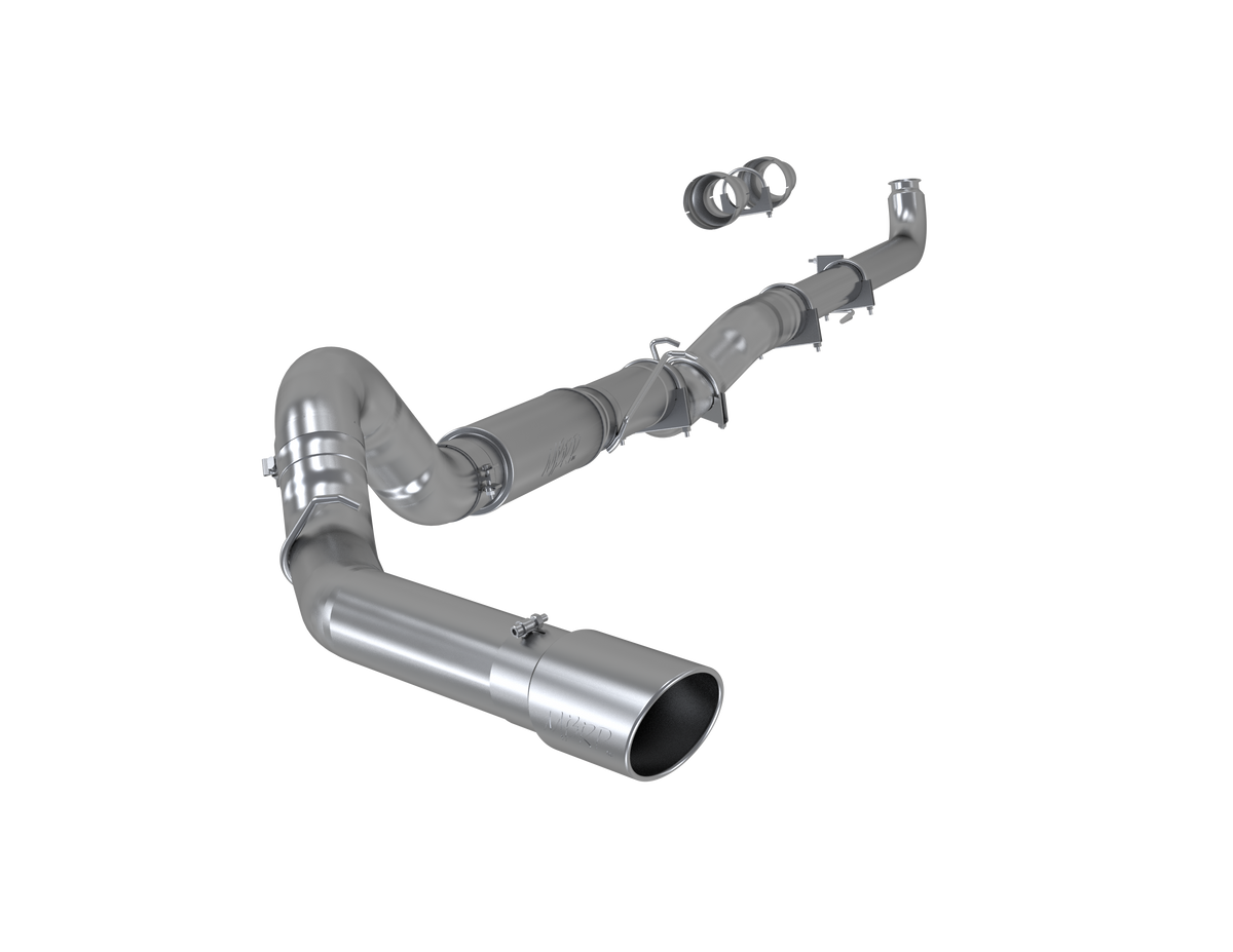 MBRP 5 Inch Exhaust Pipe Single Side Tip Included Aluminized Steel