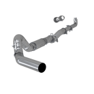 MBRP 5 Inch Exhaust Pipe Single Side No Tip Included Aluminized Steel