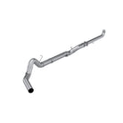 MBRP T409 Stainless Steel 5 Inch Downpipe Back Single Side Exit No Muffler 01-04 Silverado/Sierra 2500/3500 6.6L Duramax EC/CC
