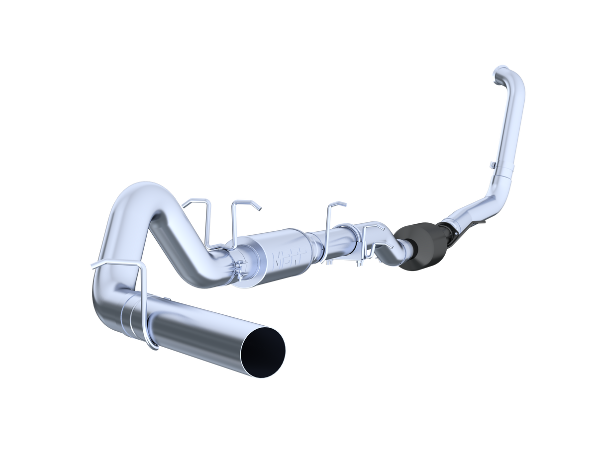 MBRP 4 Inch Turbo Back Single Side Exit Inch For 03-07 Ford F-250/350 6.0L, Extended Cab/Crew Cab