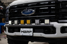 MBRP 2017-Up Ford F250/ F350/ F450/ F550 Superduty Black-Coated Bumper Light Mounting Bar