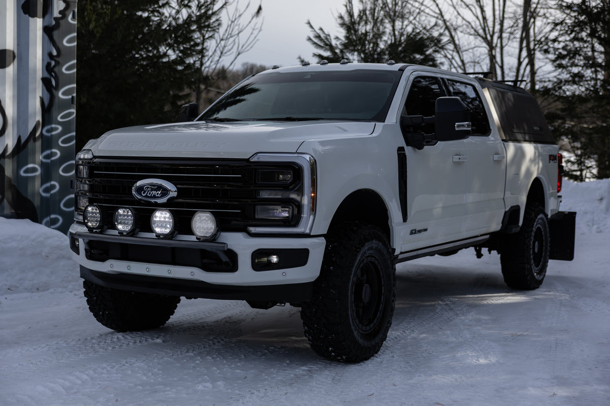 MBRP 2017-Up Ford F250/ F350/ F450/ F550 Superduty Black-Coated Bumper Light Mounting Bar