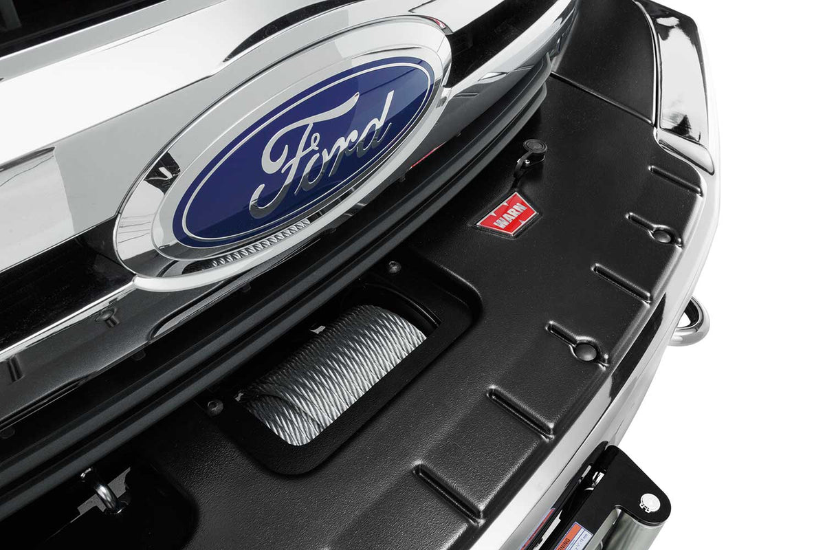 WARN Semi Hidden Winch Mount for 2017-2021 Ford Super Duty