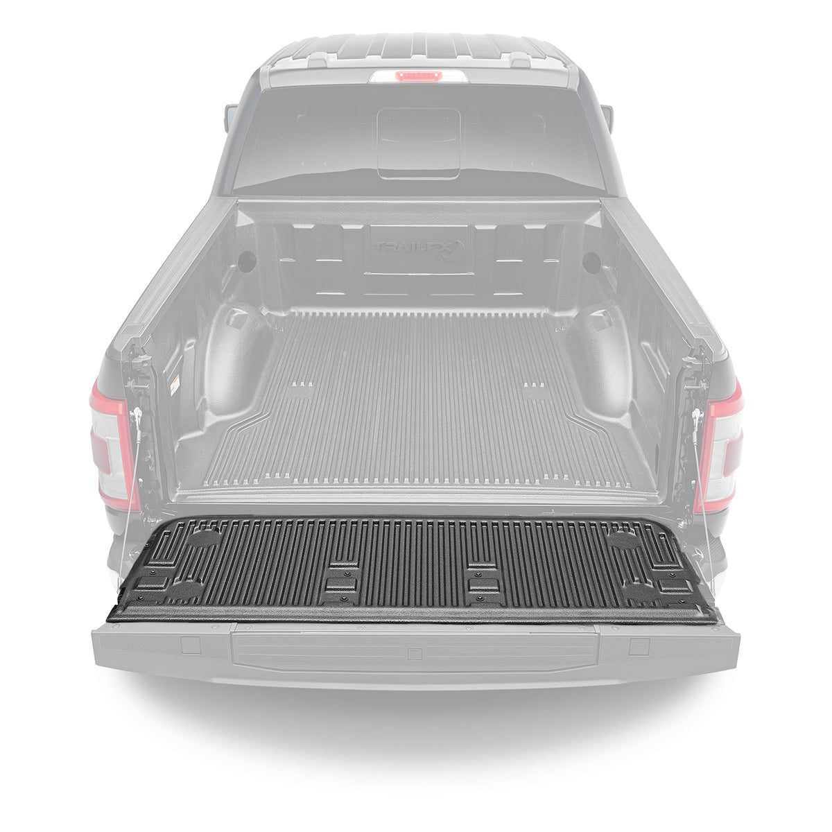 TrailFX Tailgate Liner For Dodge, Ram Trucks - Covers Tailgate Lip, Black, High Density Polyethylene (RD06TGNR)