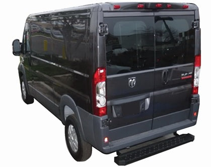 TrailFX Step Nerf Bar For Ford Trucks - Mounts Under Rear Bumper Solid Surface With Non-Slip Tread (FBV02B)