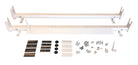 TrailFX Ladder Rack - 500 Pound Capacity Universal 2 Bar 53 To 63 Inch Adjustable (FCLR005W)