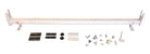 TrailFX Ladder Rack Extension - Trail FX Universal Van Rack Without Gutters Powder Coated (FCLR007W)