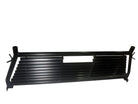 TrailFX Truck Cab Protector / Headache Rack - Round Tube Louver Without Rear Cab Window Cut Out Powder (H0004B)