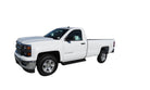 TrailFX Running Board For Chevrolet, GMC Trucks - Powder Coated Black Steel Unlighted Rocker Panel Mount 300 (RBW01B)
