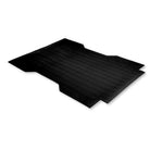 TrailFX Truck Bed Mat For Toyota Tacoma - Drop-In, Without Raised Edges, Textured Pebble Surface (703N)