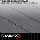 TrailFX Truck Bed Mat For Toyota Tacoma - Drop-In, Without Raised Edges, Textured Pebble Surface (703N)