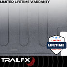 TrailFX Truck Bed Mat For Ford Ranger - Drop-In, Without Raised Edges, Textured Pebble Surface (704N)