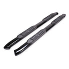 TrailFX Step Nerf Bar For Ford Ranger - With Step Pads, 5 Inch Oval Bent, With Welded End Caps (A7091B)