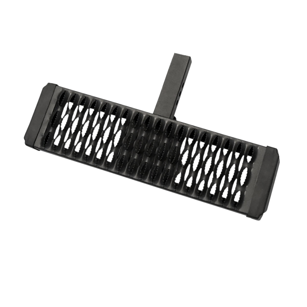 TrailFX Truck Cab Side Step - Hitch Mount Fits 2 Inch Receivers Flat Step Non-Extendable (AHS001B)