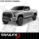TrailFX Bull Bar For Toyota Tundra - 3 Inch Diameter, With Skid Plate, With Holes For Optional (B0044T)