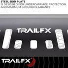 TrailFX Bull Bar For Toyota Tacoma - 3 Inch Diameter, With Skid Plate, With Holes For Optional (B0045T)