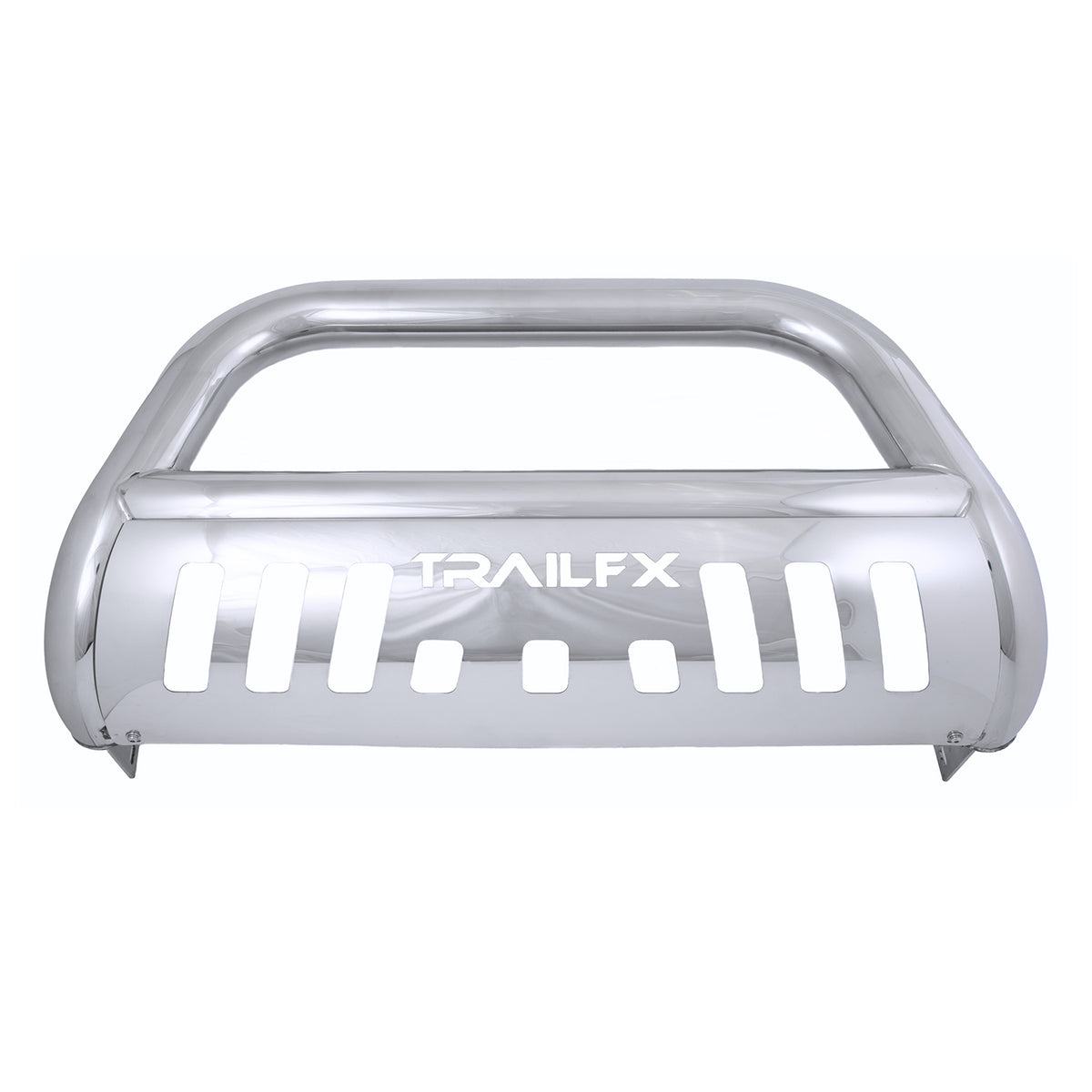 TrailFX Bull Bar For Toyota Land Cruiser - With Skid Plate, With Holes For Optional Lighting, 6-1/2 (B0046S)
