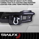 TrailFX Bumper For Ford Bronco - Direct-Fit, Mounting Hardware Included, With D-Ring Mounts (BR004T)