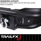 TrailFX Bumper For Ford Bronco - Direct-Fit, Mounting Hardware Included, With D-Ring Mounts (BR004T)
