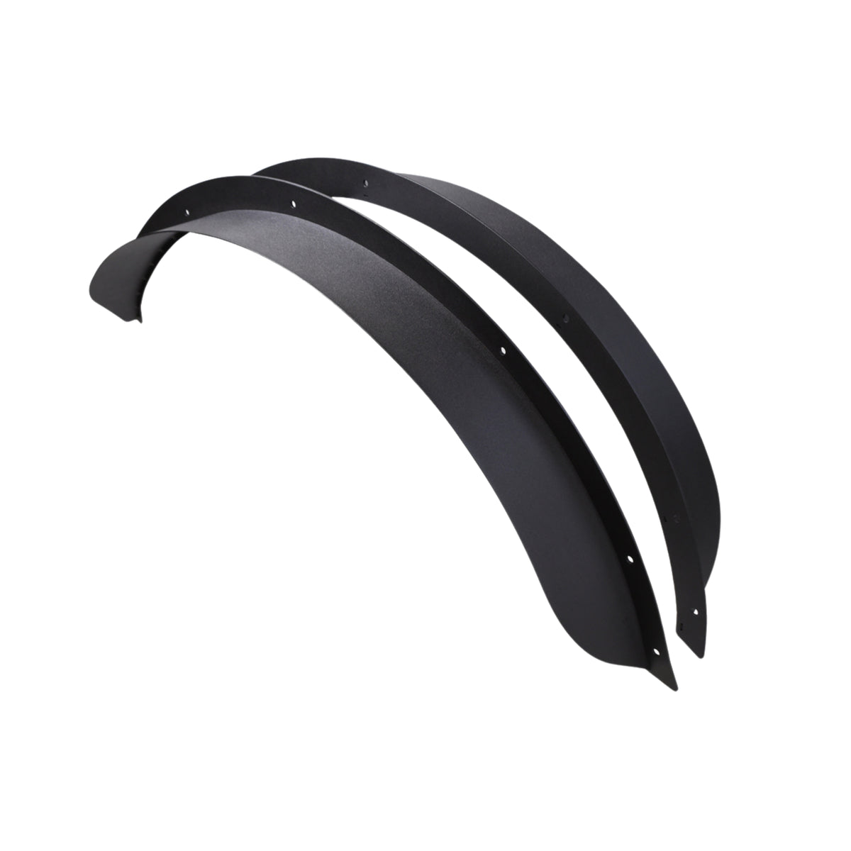TrailFX Fender Flare For Ford Bronco - 5 Inch Tire Coverage, Powder Coated, Matte Black, Steel (BR005T)