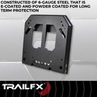 TrailFX Spare Tire Carrier Spacer For Ford Bronco - Used With Factory Spacer Tire Carrier, 35 Inch Maximum Tire (BR009T)